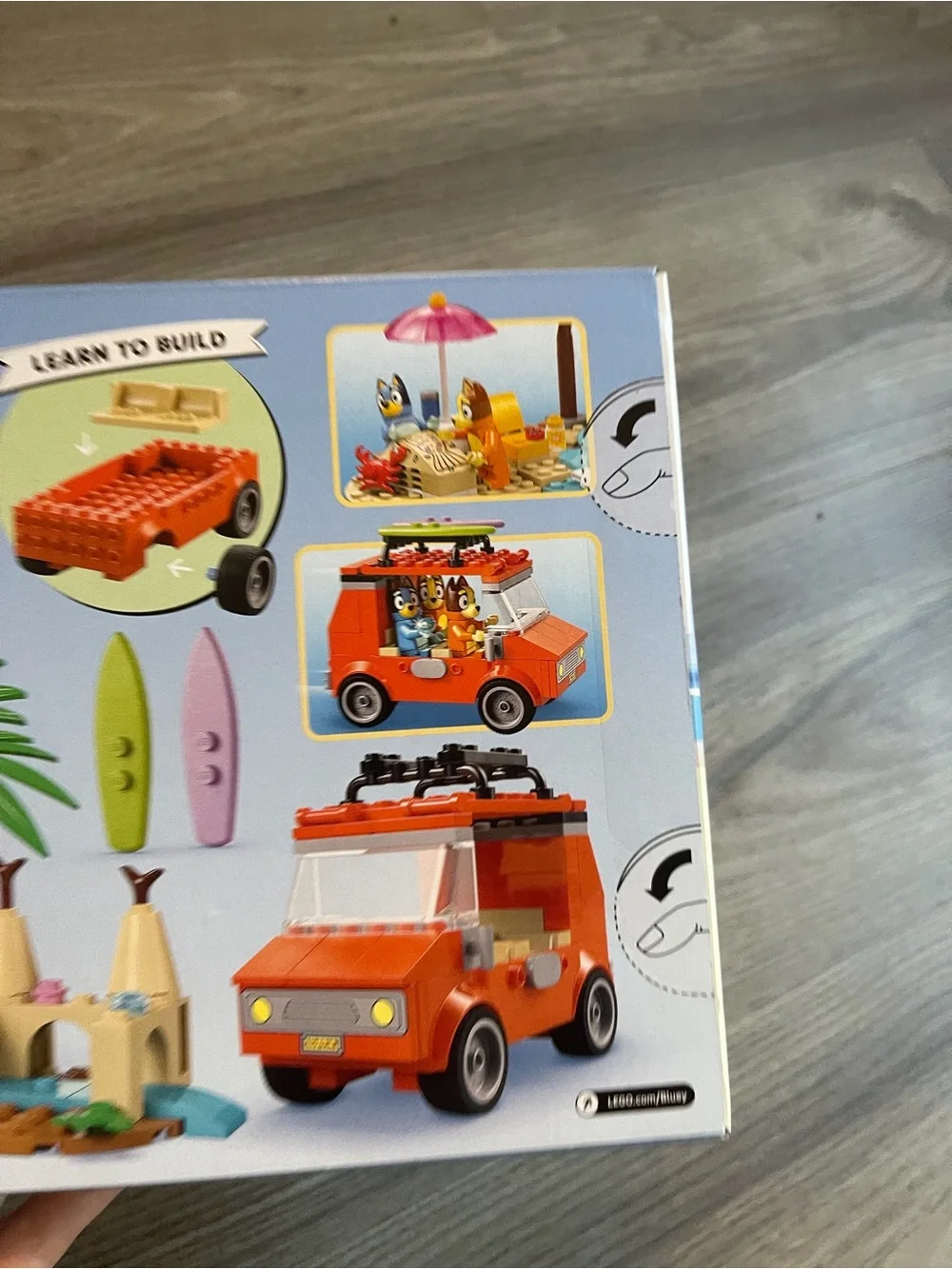 LEGO Bluey: Bluey’s Beach & Family Car Trip Building Set 11202 NEW